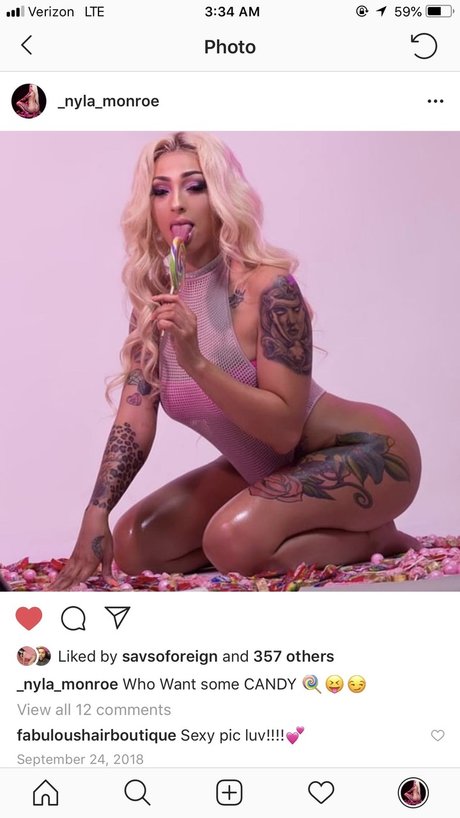 Foto di nudo di fuga di OnlyFans di Nyla