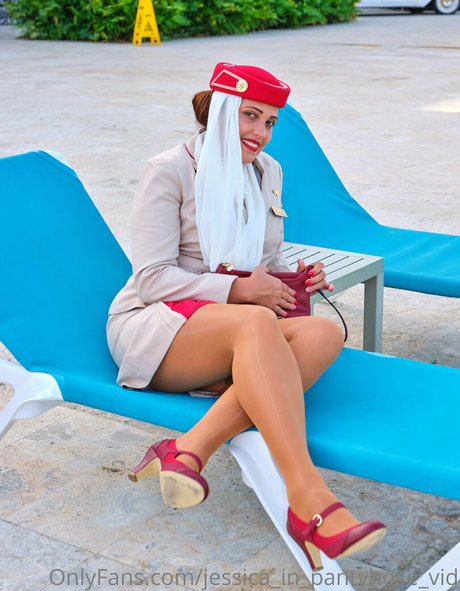 Jessicainpantyhosevid